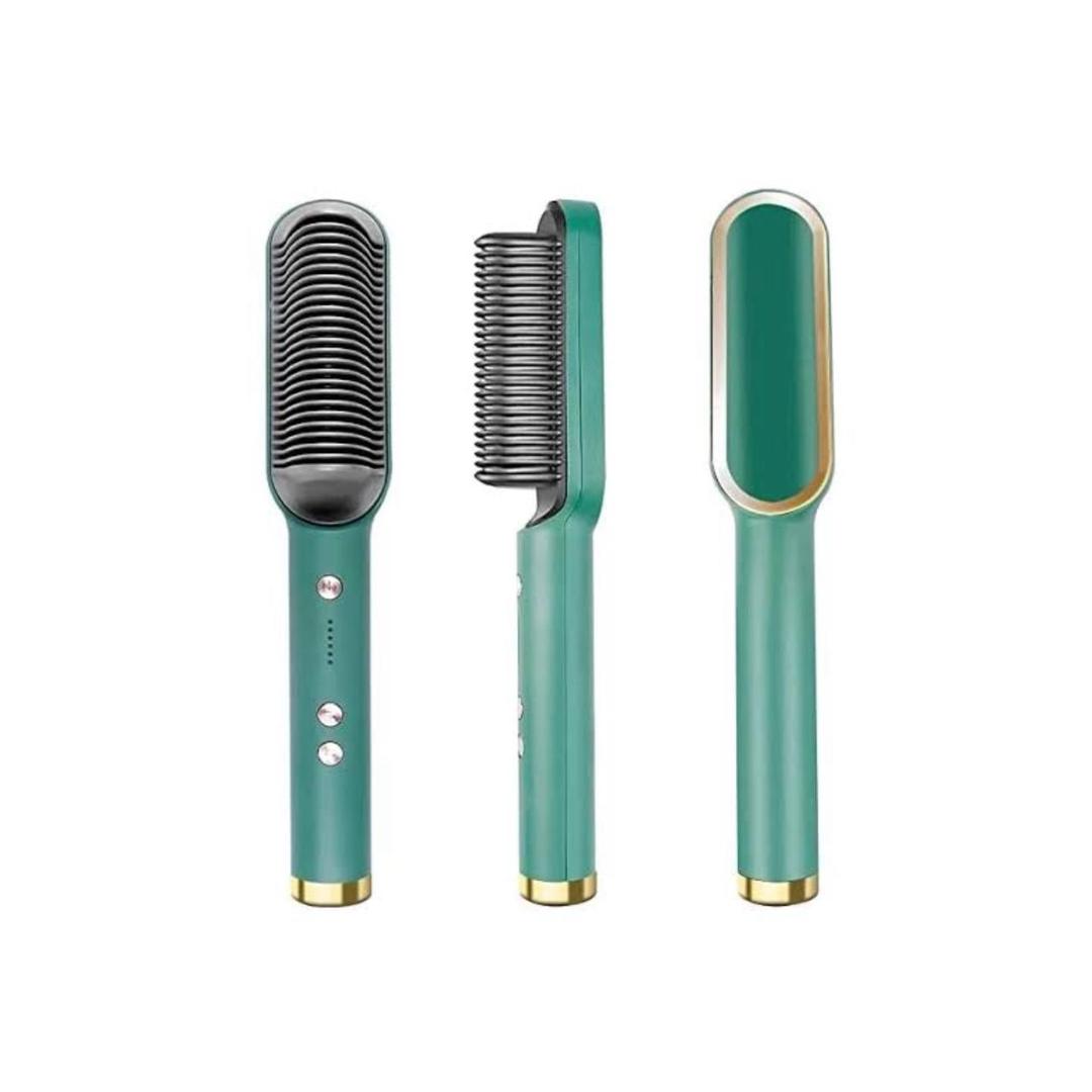 2 In 1 Hair Straightener Brush