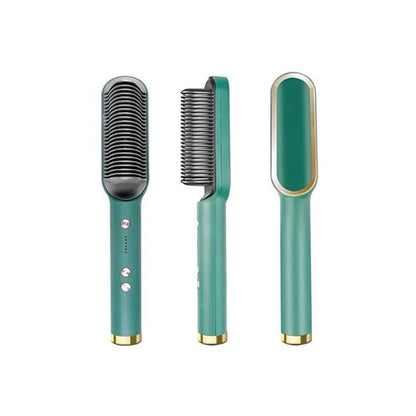 2 In 1 Hair Straightener Brush